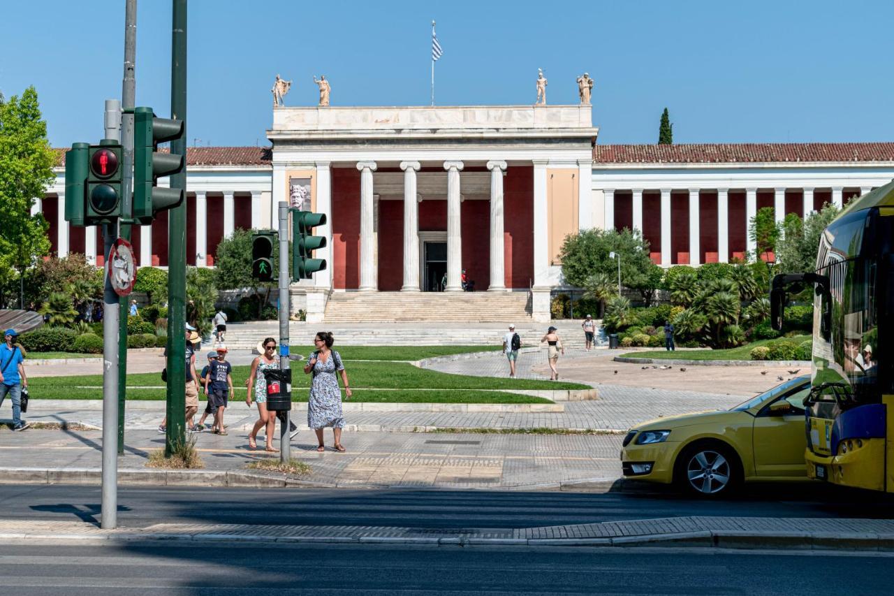 Athens Apartment At The Museum Eksteriør bilde